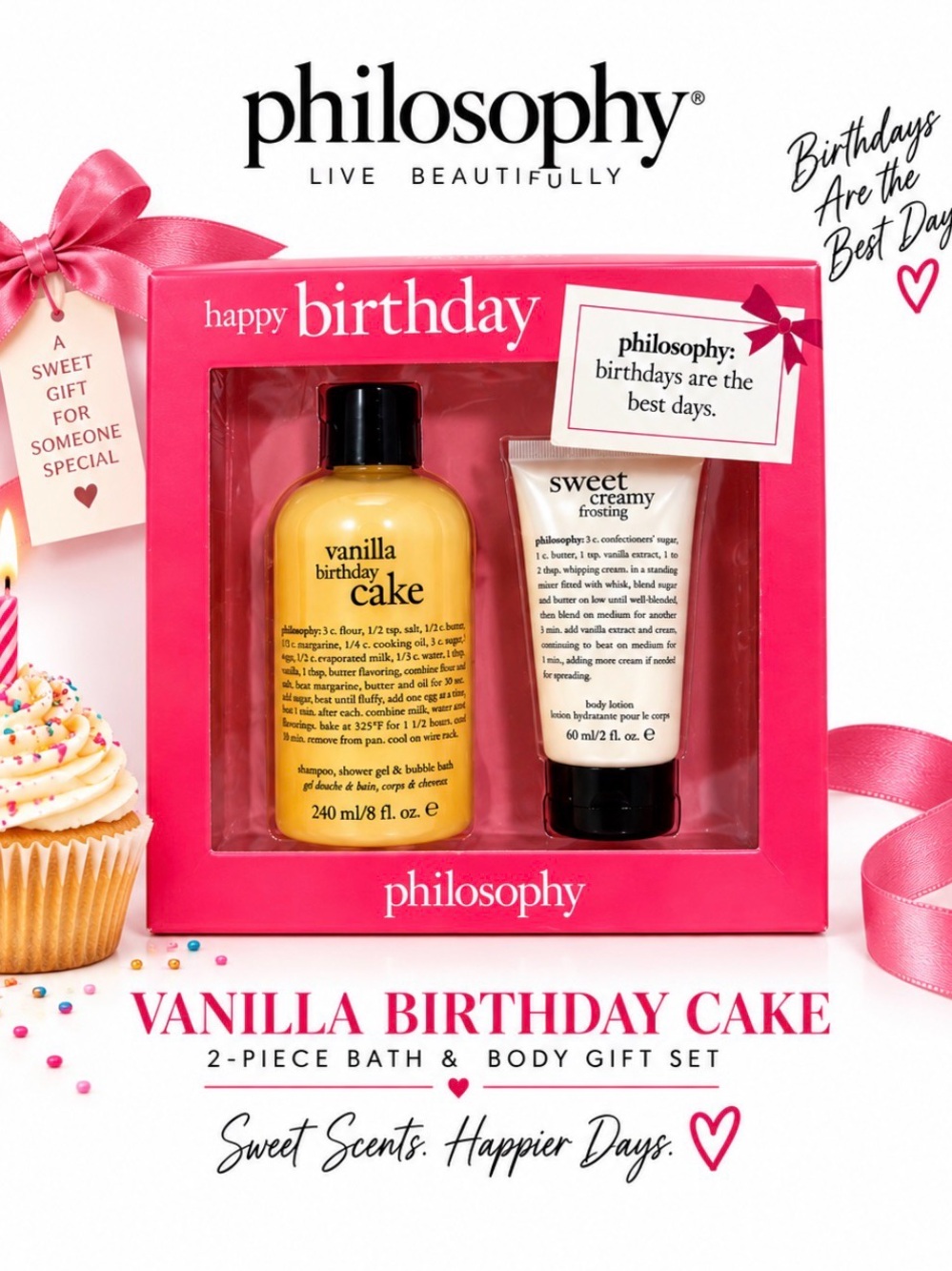 Philosophy Vanilla Birthday Cake Gift Set
